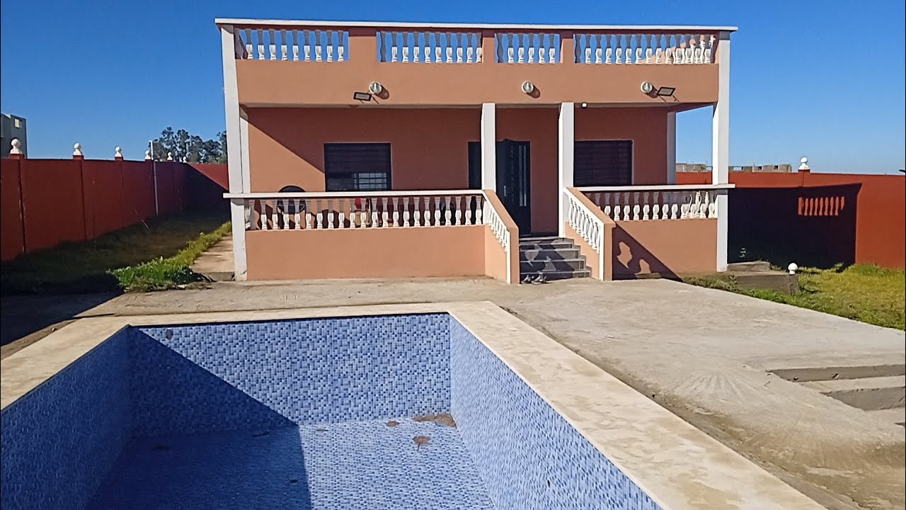 منزل 🏡 محفظ اقليم الجديدة 🏖️ جماعة ولاد حمدان كولشي محفظ موقع زوين 0642879623