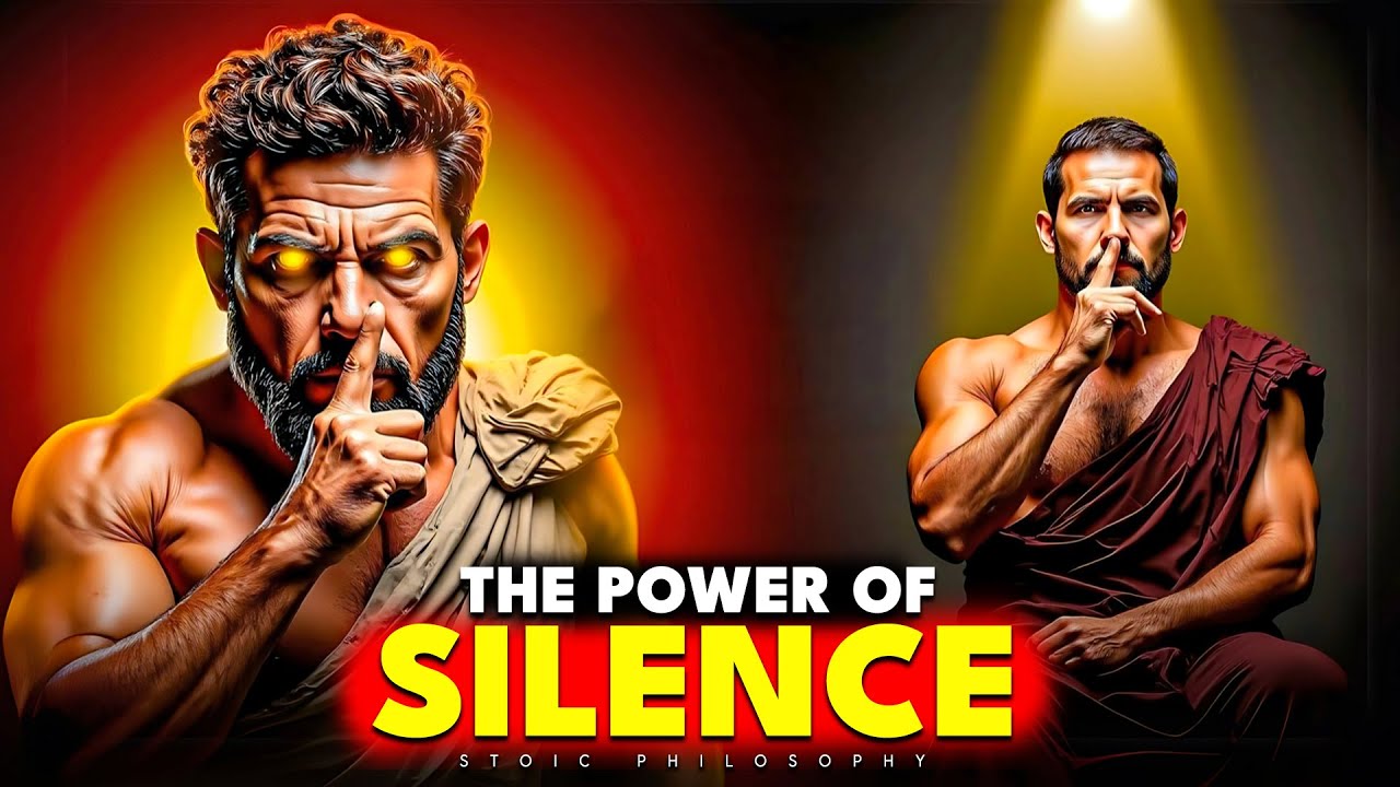 The Power of Silence: Why Talking Less Makes You Stronger | Stoicism ...