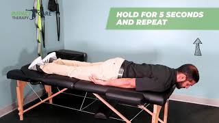 Prone Neck Retractions