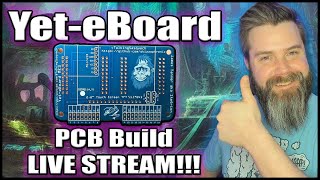 Talking Sasquach - PCB Build Live Stream!