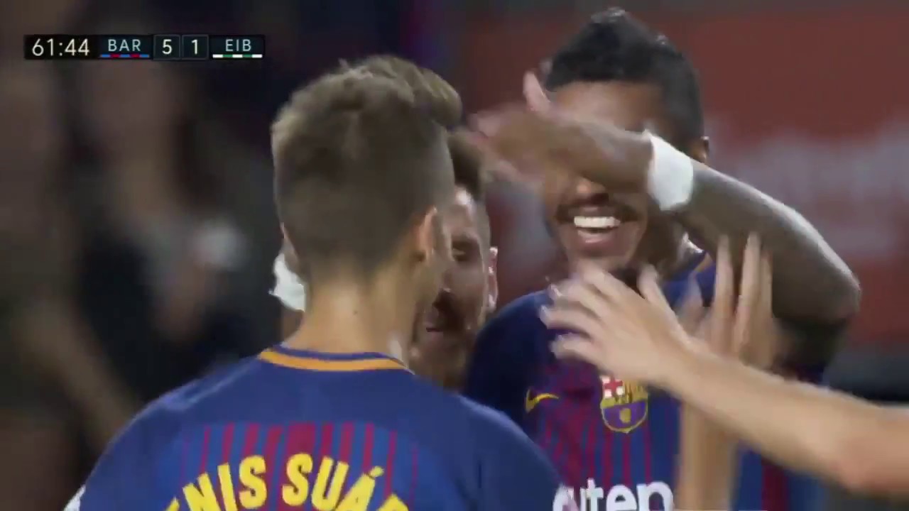 Barcelona 6x1 Eibar - MESSI SURPREENDE, PAULINHO SE GARANTIU