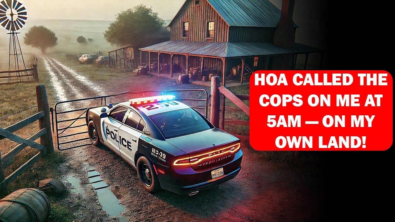 Ассоциация домовладельцев звонит в 911 в 5:39 утра, утверждая, что я нарушитель на своей собствен...