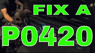 P0420 Check engine light how to fix it yourself