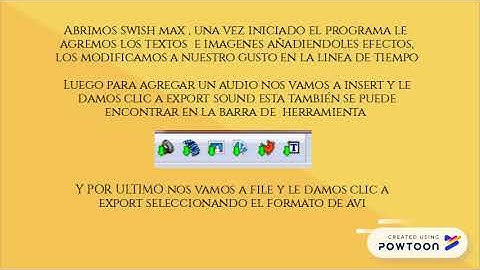 TUTORIAL DE SWISH MAX