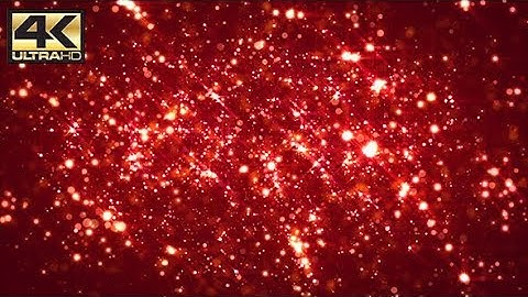 Abstract Deep Red Particles Glitter Background 4K | Motion Graphics - Videohive template