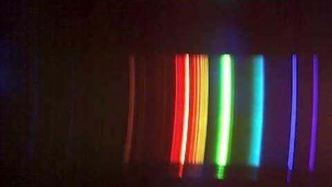 desktop spectrometer readings