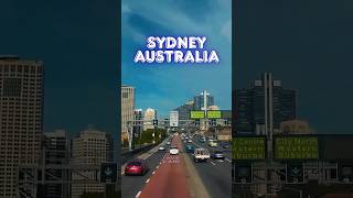 Driving across the iconic Sydney Harbour Bridge. One of Australia's most famous drives 🇦🇺