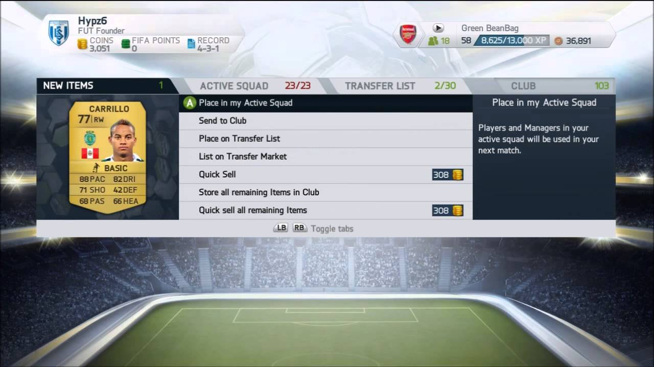 Fifa 14 Ultimate team: Easy money making method