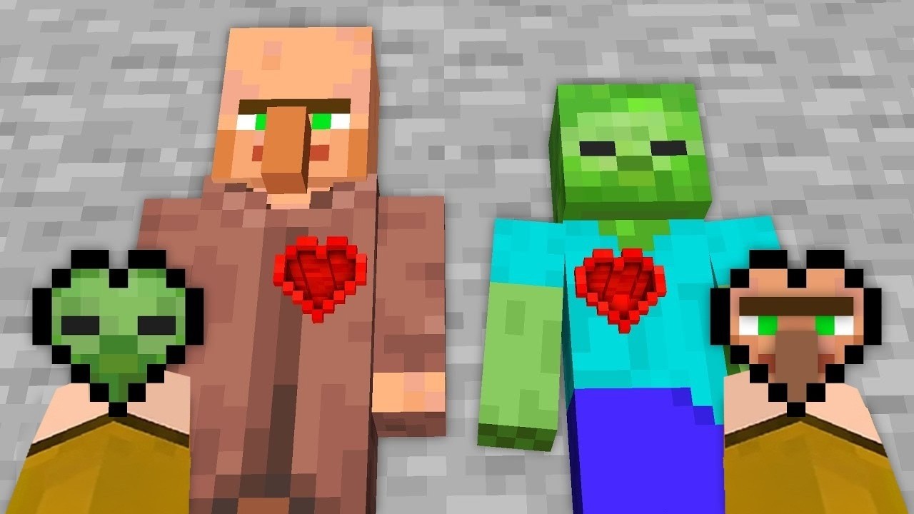 Minecraft, aber MIT MOB HERZEN!