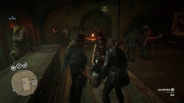Moonshine Bar - Drunken player interaction Daily Challenge - RDR2 Online