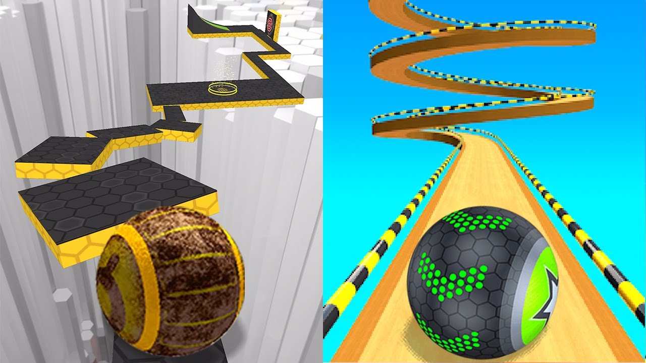 Going Balls VS Rollance Adventure Ball,Temple Rolling Balls,Rolling Balance,Rolling Ball Sky Escape