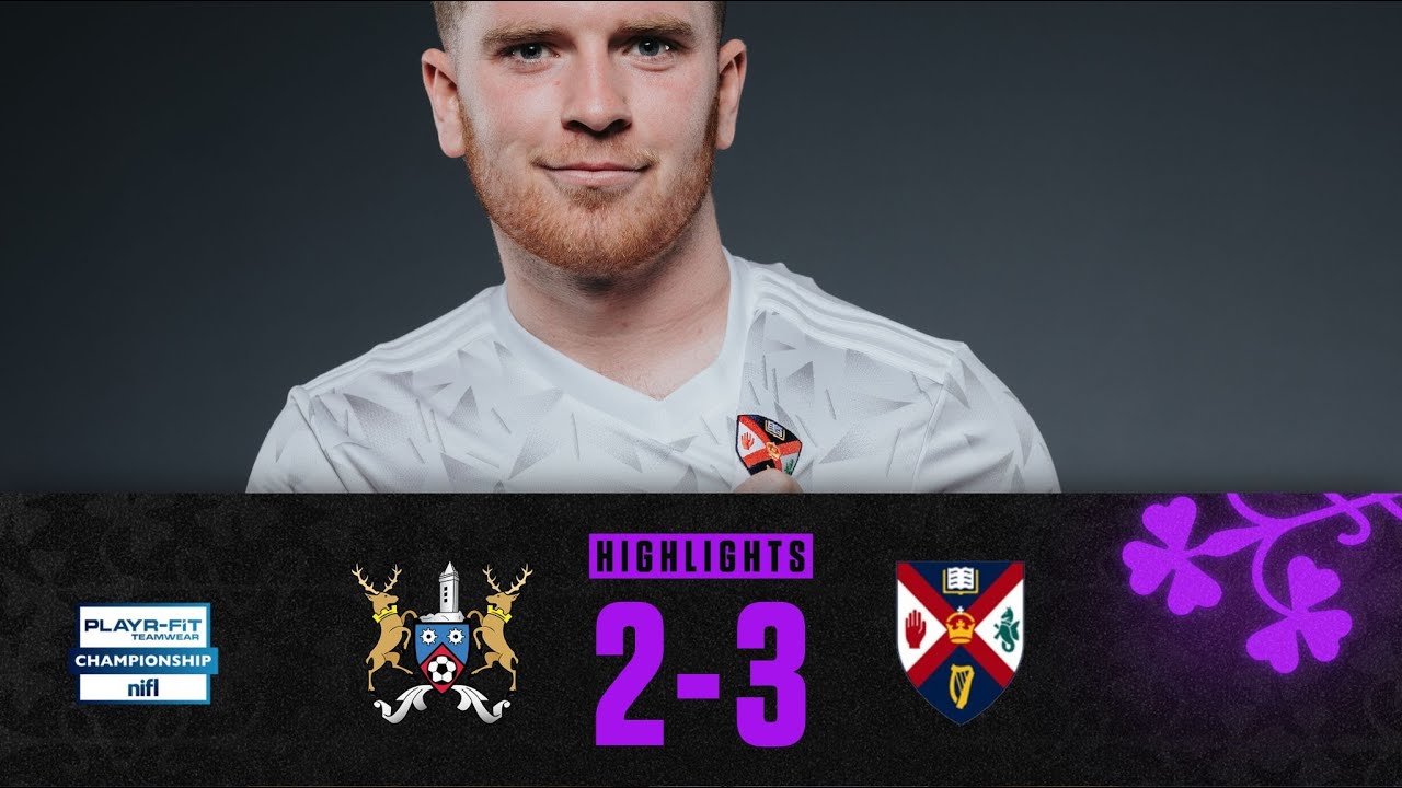 LATE WINNER! | Ards 2-3 Queen's University | 