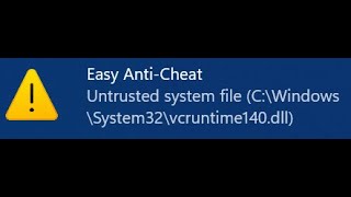 🤝 Untrusted system file - FIX