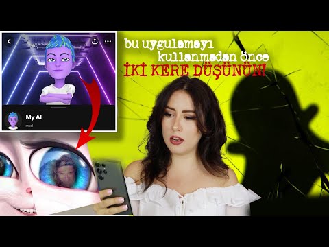 Bu YAPAY ZEKA Görmemesi gereken şeyler görüyor... 👀 MY AI Snapchat