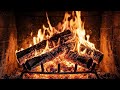 Rustic Fireplace 4K with Crackling Logs in Cozy Ambience for Quick Sleep and Calm Mind