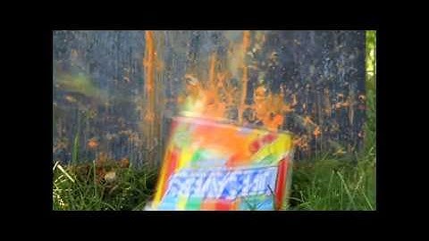 Apple Exploding in Super Slow Motion HD