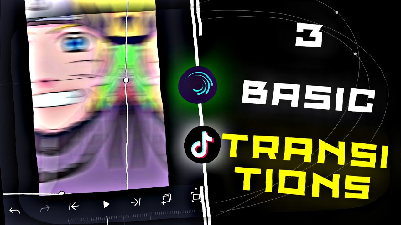 3 BASIC TRANSITIONS FOR ANIME EDITS 😍 ALIGHT MOTION TUTORIAL 🔥 - YouTube