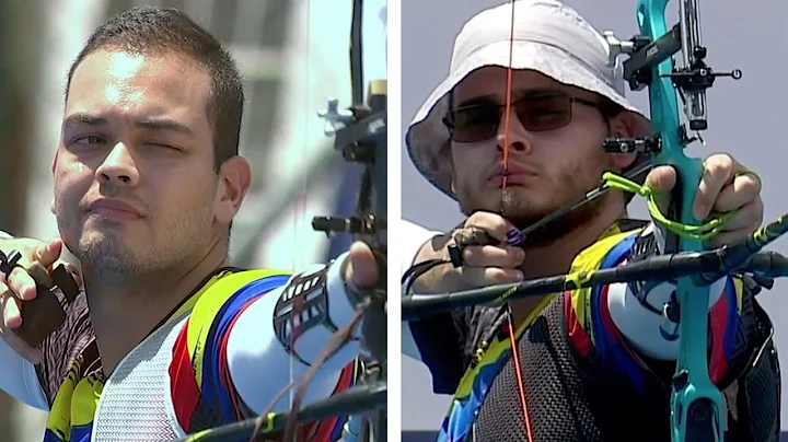 Daniel Felipe v Santiago Arcila  recurve men gold ...