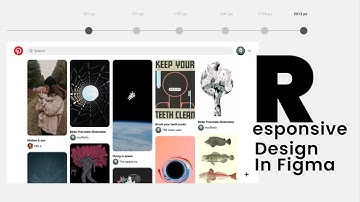 Figma experiment, fully responsive design using breakpoints -- Pinterest Clone In Figma 05