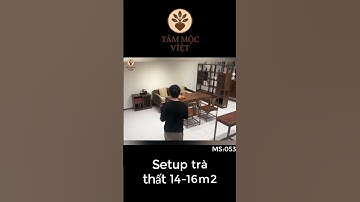 TRÀ THẤT 14–16m² TINH TẾ |  tiếp khách – nghỉ ngơi – đọc sách cho nhà phố & biệt thự | Tâm Mộc Việt