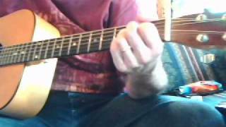 Playing America's "Sandman" on acoustic guitar chords