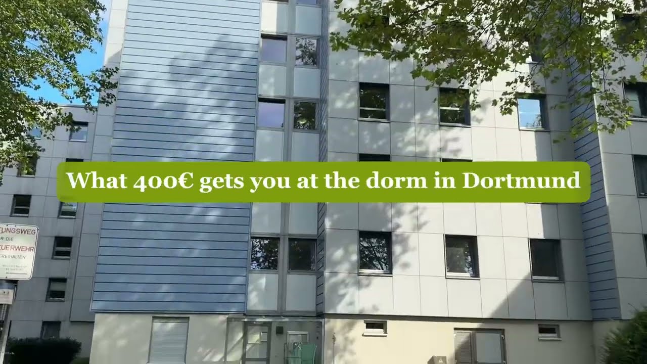 Living in Dortmund for 400€ / Month – Honest Dorm Review at Ostenstraße 101 