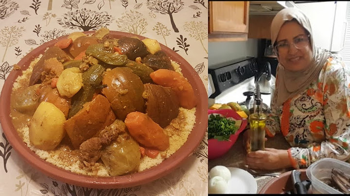 كسكس مغربي دايزو الكلام 😋من الديار الامريكية