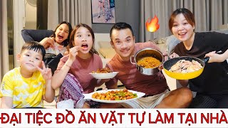 Ăn gì đây #9: HAI ĐẦU BẾP SIÊU LẦY TRỔ TÀI LÀM ĐỒ ĂN VẶT TỐI NAY :))