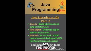 Java Program Java Libraries Part 2