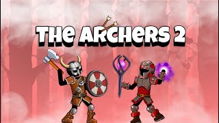 The Archers 2 LAVA LANDS Gameplay. Stickman game screenshot 5