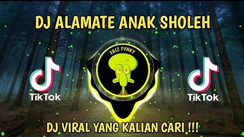 DJ TIKTOK TERBARU 2023 - DJ ALAMATE ANAK SHOLEH SPESIAL SHOLAWAT RELIGI