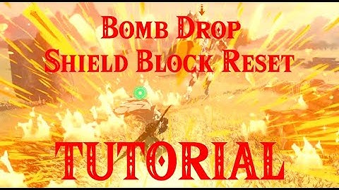 Bomb Drop Shield Block Reset (BDSBR) Tutorial