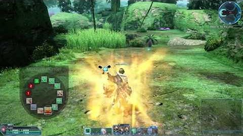 PSO2 - Steam Controller touch menus