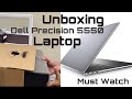 Unboxing Dell Precision 5550 Laptop 
