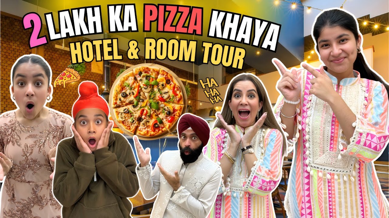 2 Lakh Ka Pizza Khaya - Hotel & Room Tour | RS 1313 VLOGS | Ramneek Singh 1313
