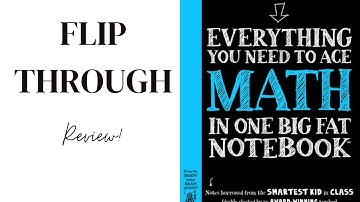 Everything You Need to Ace Math in One Big Fat Notebook: The Complete School Study Guide