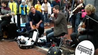 keywest - cold hands (live in dublin - on grafton street - 11.01.13)