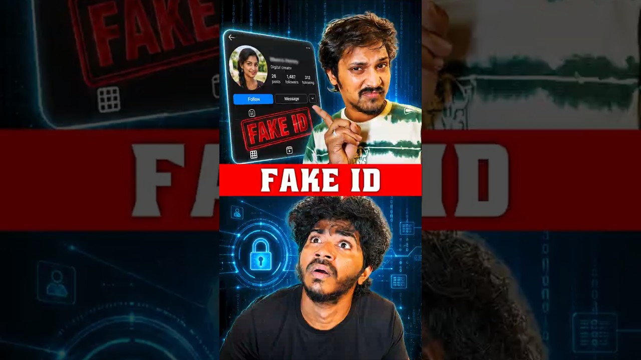 😳 FAKE ID | Real Face Reveal Website 😨 | Tamil Fantasy Comedy | Roll The Script