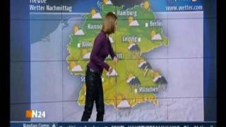 Petra Papke in schwarzer Lederhose beim Wetter 2