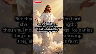 But they who wait for the Lord #shorts #gospelmusic #motivational #youtubeshorts #religious