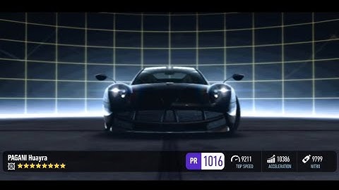 NFS No limits | PAGANI Huayra | Car Tuning Unlocked