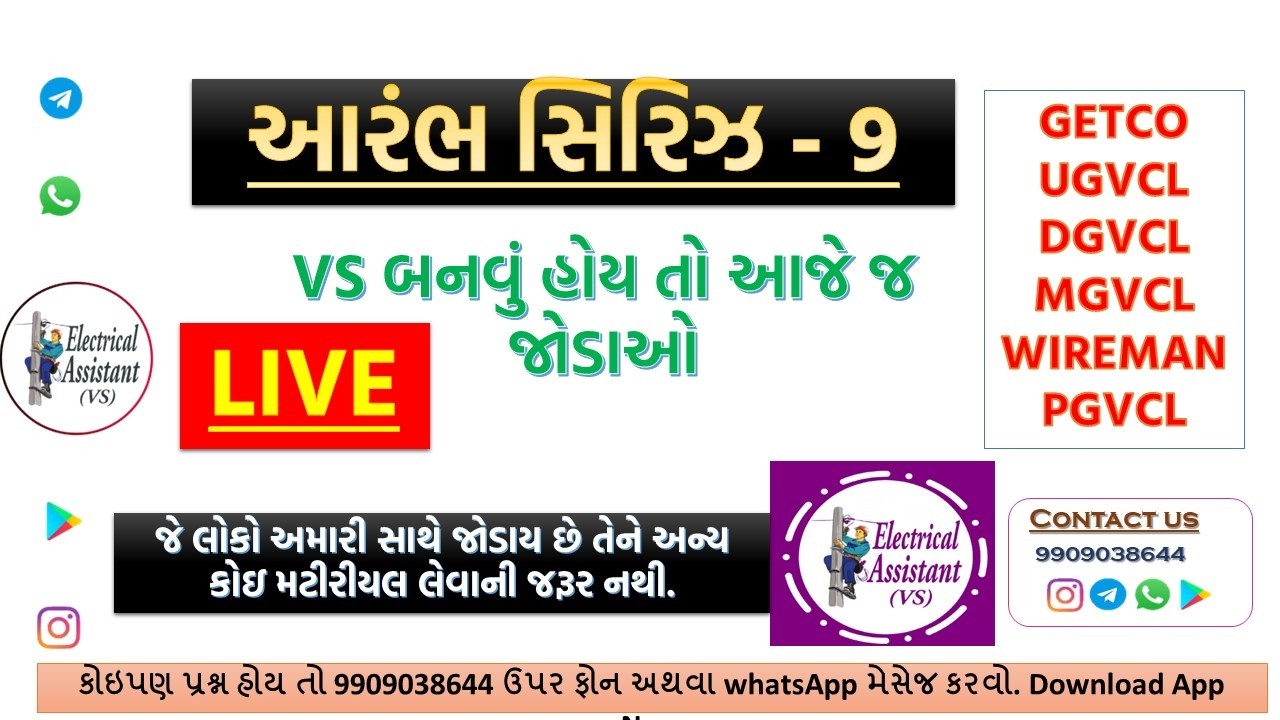 VS બનવા માટેની (આરંભ સિરિઝ - 9)