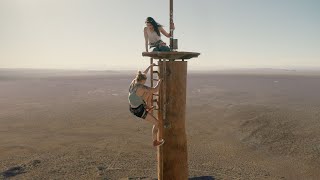 Two Adventurous Women Trapped in a 600 Meter High Tower