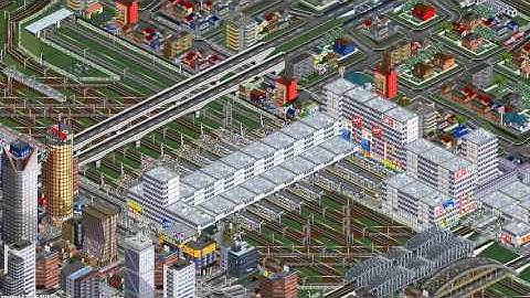 OpenTTD - Busy  japanset station