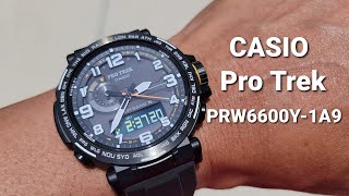Casio Pro Trek PRW6600Y-1A9 unboxing and review