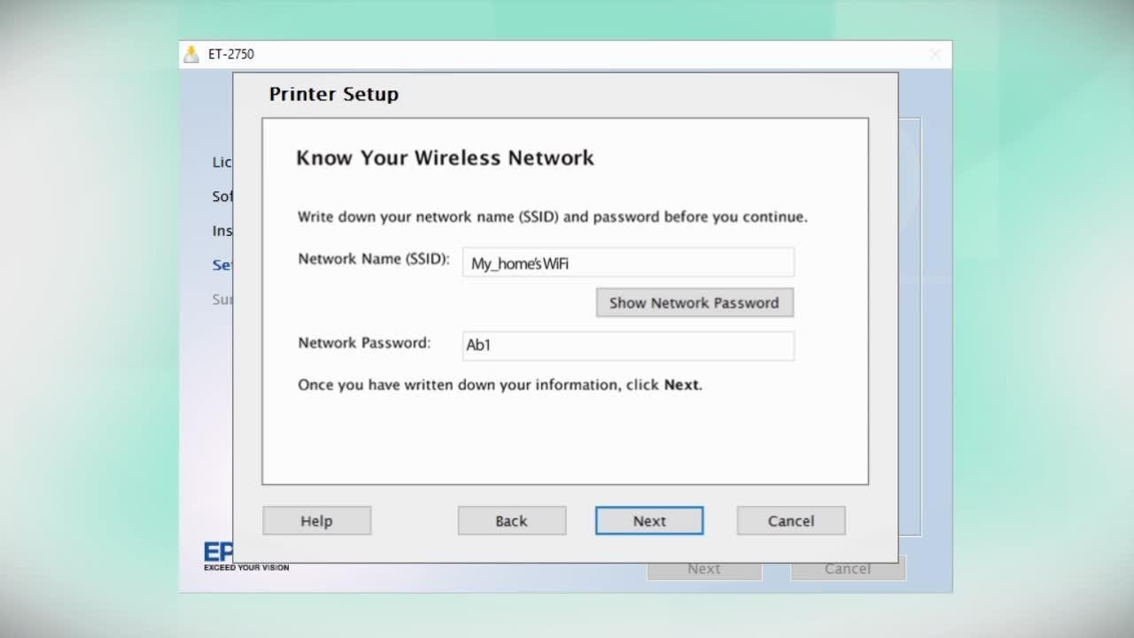 epson et 2750 connect to wifi