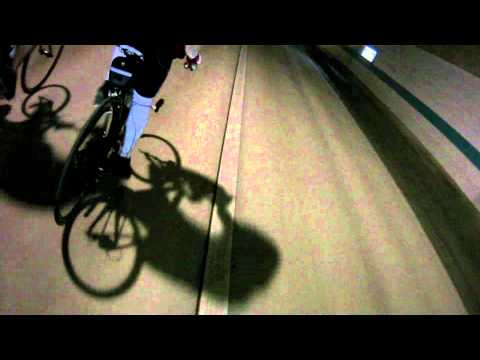 2011 佐渡ロングライド210 南片辺トンネル内 (34km地点)