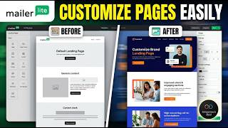 Customize MailerLite Landing Pages [Masterclass]