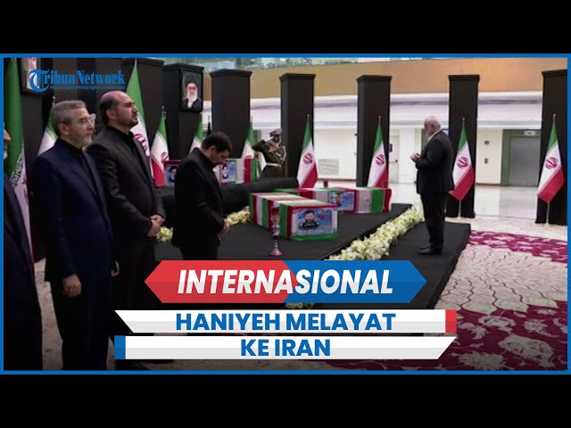 Pemimpin Hamas Ismail Haniyeh Melayat ke Iran Hadiri Pemakaman Presiden Raisi class=