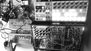 ///Let's raw! Modular Techno live ( Roland Boutique tr09 / Cyclone BassBot TT303 / Modular Synth )